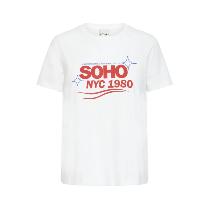 Dames-T-shirt Ichi Camino Loose