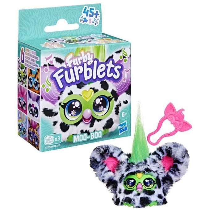 Furby Furblets Moo Boo - Speelfiguur - Knuffel met geluid