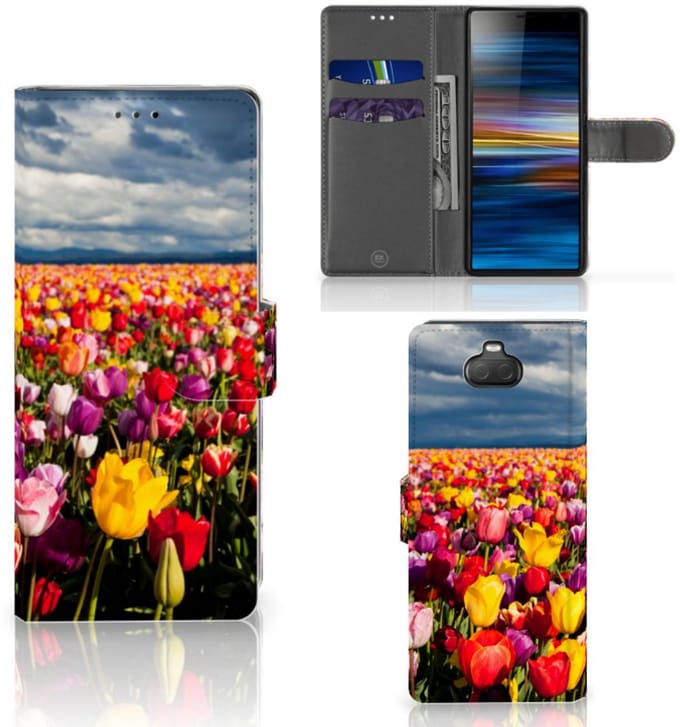 Sony Xperia 10 Hoesje Tulpen