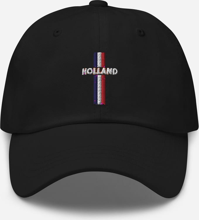 Holland Pet / Cap - Zwart
