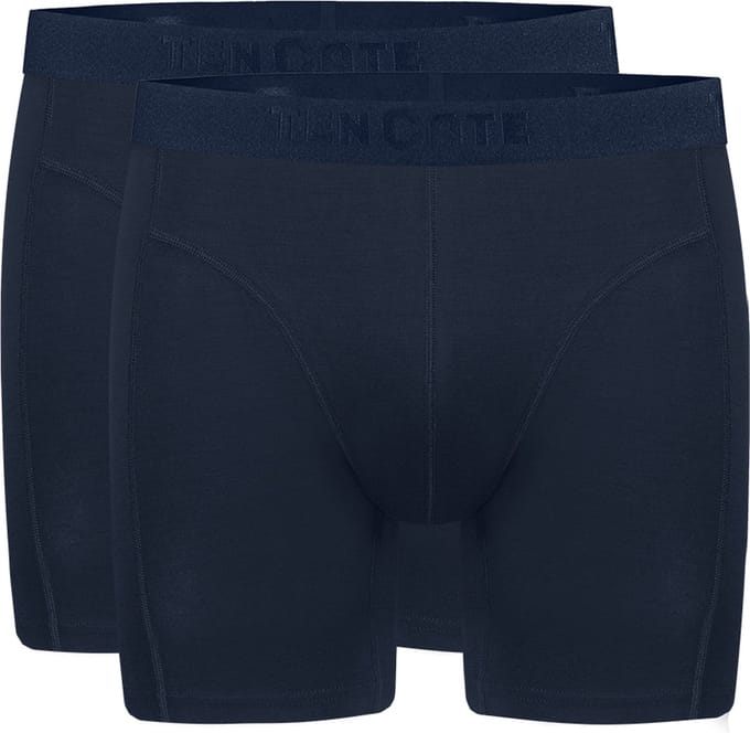 Ten Cate Basics long shorts navy 2-pack voor Heren | Maat S