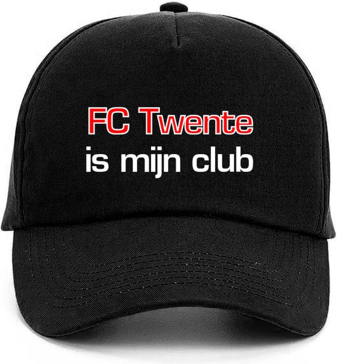 Pet met tekst: FC Twente is mijn club
