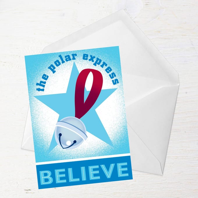 The Polar Express Believe Greetings Card - Standard Card