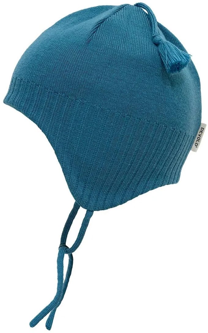 Devold Of Norway Hildre Merino Muts Blauw 52 cm Kinderen