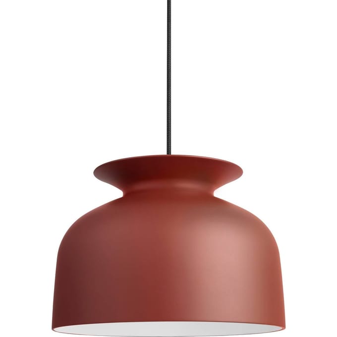 Gubi Ronde hanglamp Ø 40 cm, roestrood