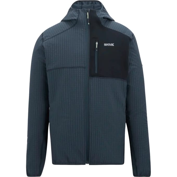 Heren Alven fleece met capuchon en volledige ritssluiting