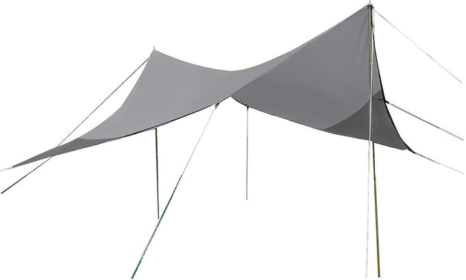 Bo-Camp - Tarp - Travel Plus - Ruit - 3x3 Meter