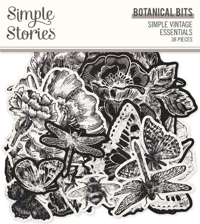 Simple Stories - Simple Vintage Essentials Botanical Bits (38pcs) (20418)