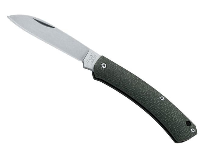 Fox Zakmes Nauta EDC Slip Joint Micarta Green