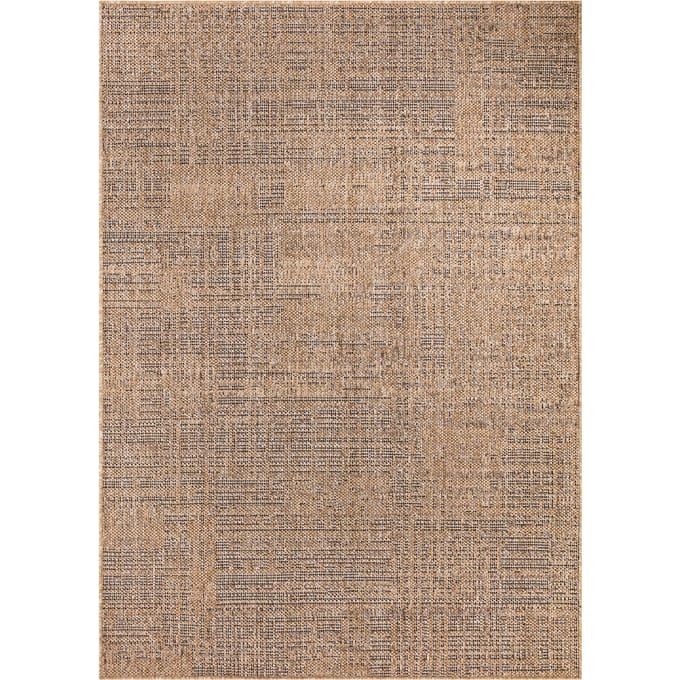 Binnen- en buitenkleed Amara beige 80x150 cm