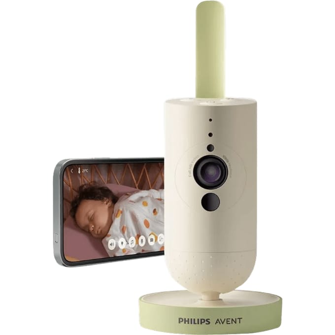 Philips Avent Connected Babycamera Babyfoon - Met wifi en app - Veilige verbinding - SCD643/26