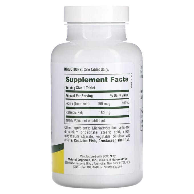 IJslandse Zeewier, 300 tabletten (150 mg per tablet)