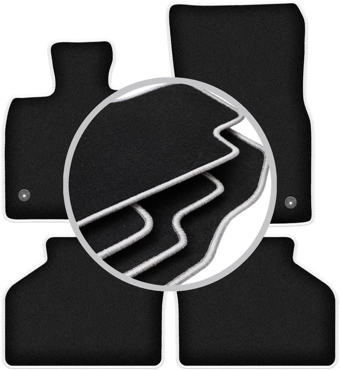 CARLUX-SILVER automatten voor: BMW GT F07 FL GT (2013-2018)