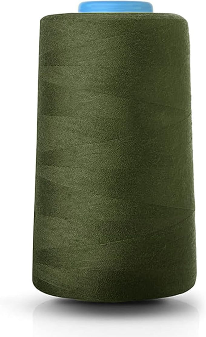 Sterk Polyester Overlock Garen 5000 Meter Klossen - Geschikt voor Naaimachines