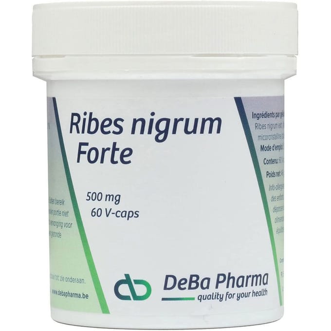 DeBa Pharma Ribes Nigrum 500mg 60 Capsules