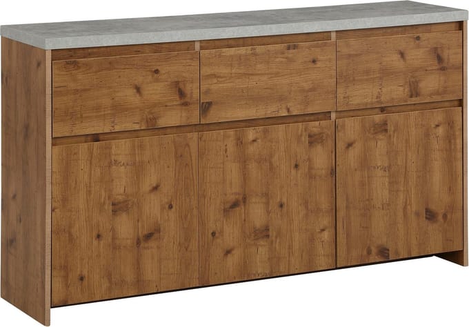 Maribo-Dressoir - 3-deuren 3-laden - Natuur