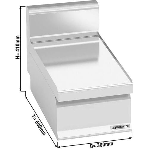 GGM Gastro Neutralelement - 300mm Zilver