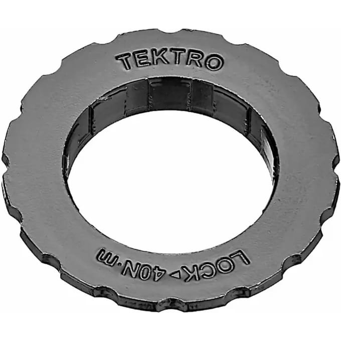 Lockring Tektro voor Centerlock remschijf - steekas  ø15-20mm -staal