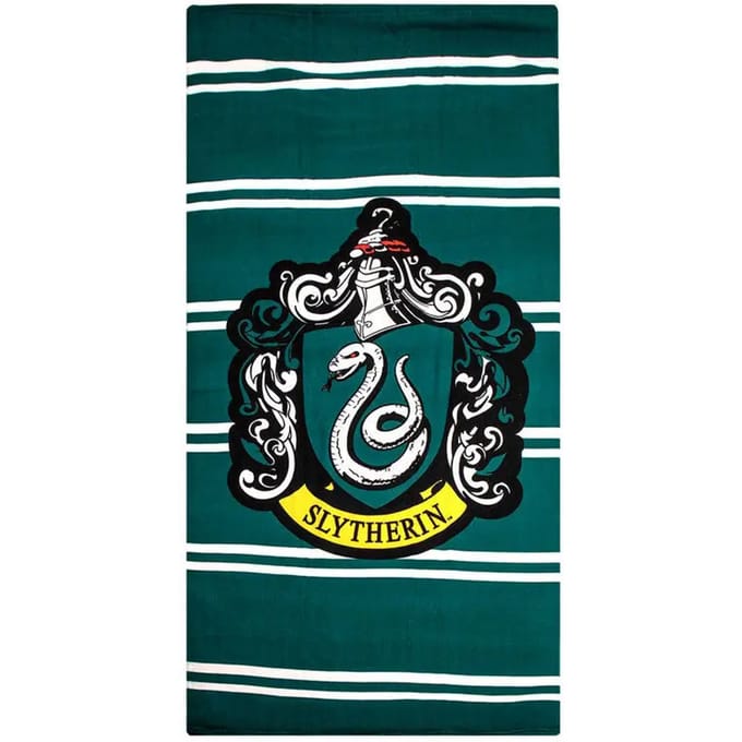 Microvezeldoek voor het strand Cerda Harry Potter Slytherin