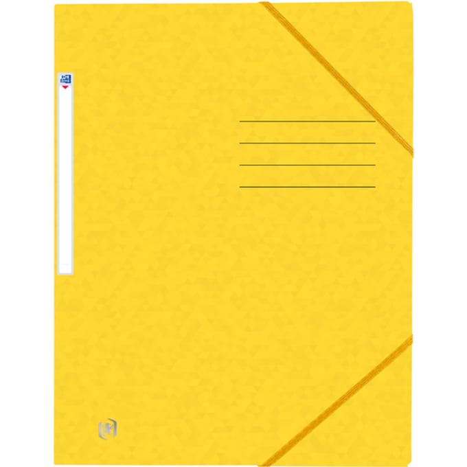 Elastomap Oxford Top File+ A4 geel