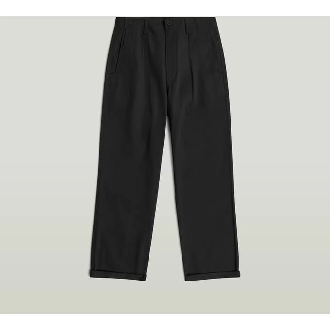 G-Star - Pleated Chino Relaxed Straight - Heren - Joggingbroeken