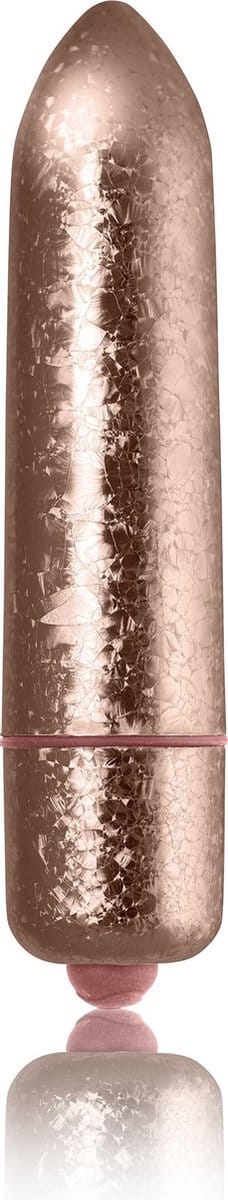 Rocks-off - RO-120MM - Basis Vibrator - Frosted Fleur - Rosé Goud