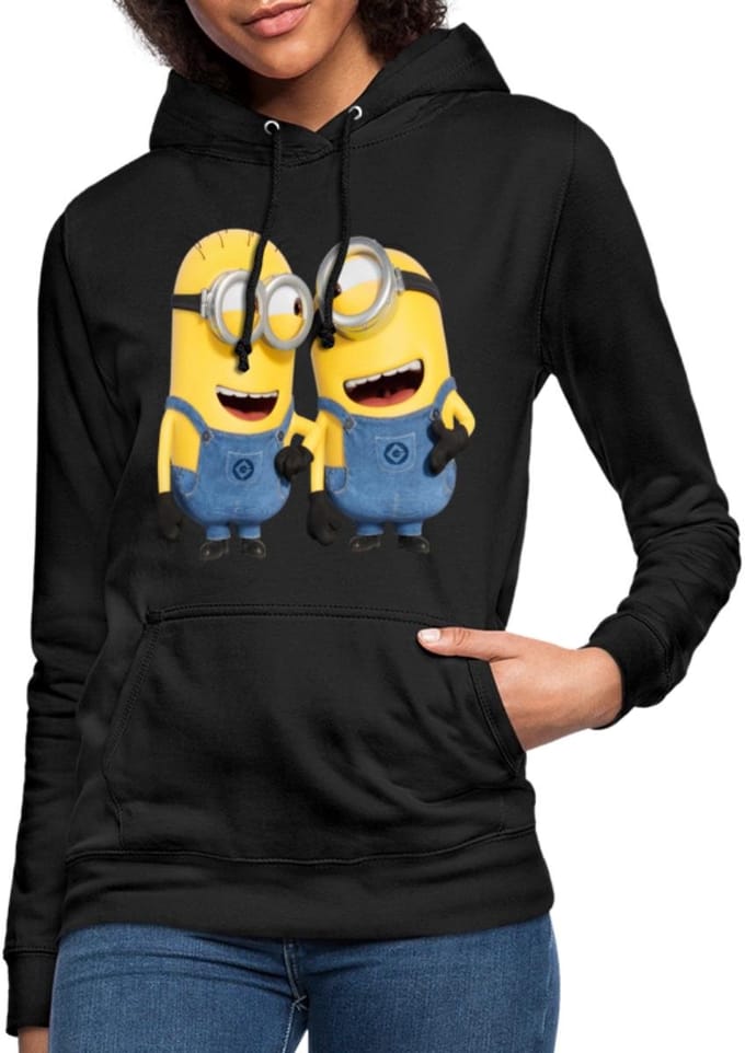 Minions Phil En Stuart Grappig Hoodie Dames