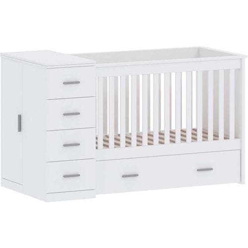 Born Lucky combi ledikant Memphis White unisex