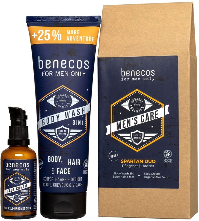 Benecos Men's Care Spartan Duo Giftset 1ST