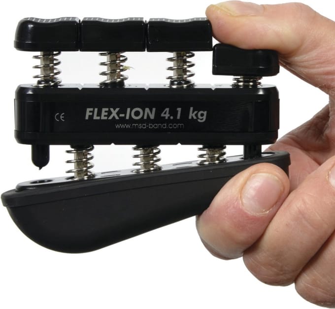 Vingertrainer Flex-Ion Super Zwaar - Zwart | Handtrainer | MoVeS
