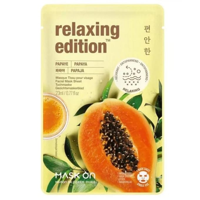Masker op papaja ontspannende editie 23ml