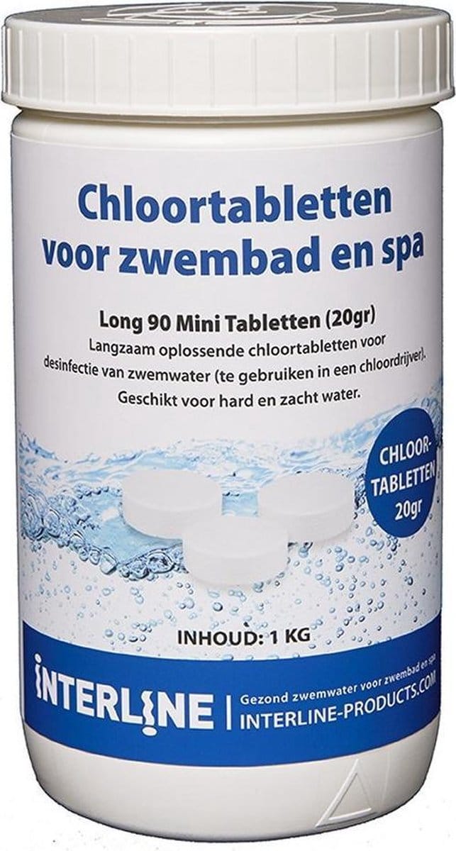 Interline Zwembad 20 Grams Chloortabletten 1 kg