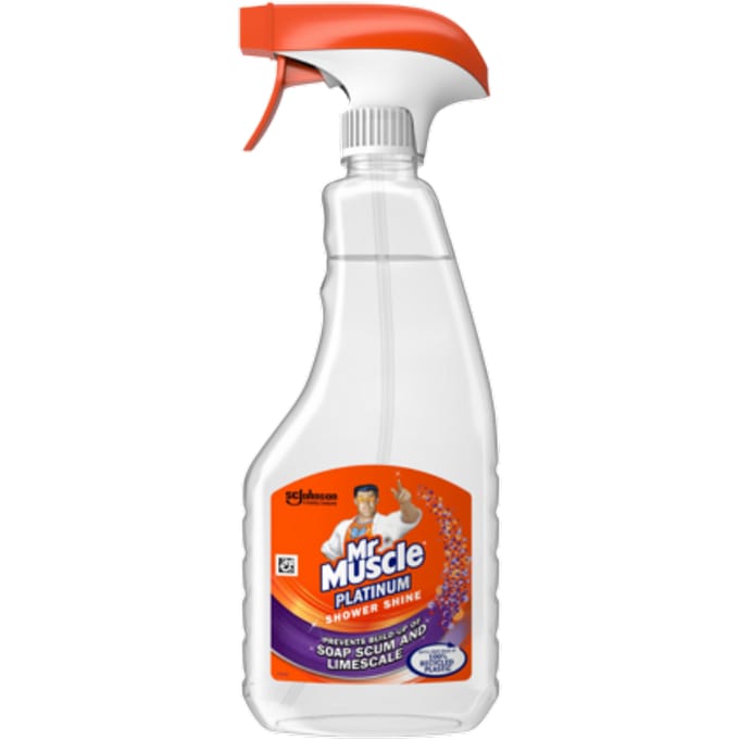 Mr. Muscle Platinum Shower Shine Cleaning Spray 500 ml
