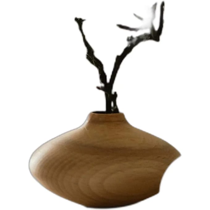 Vaas voor bloemen n° 05 Wooden Story