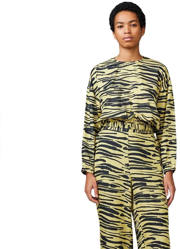 Makia Ray Blouse Met Lange Mouwen Bruin XL Vrouw