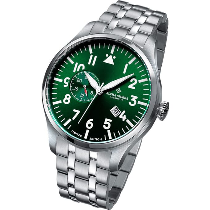 Alpha Sierra 3 horloges : Defcon LGM30B - Widowmaker - Automatic AMS02