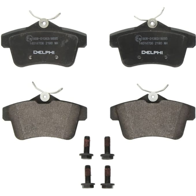 Remblokset DELPHI LP2180, achter