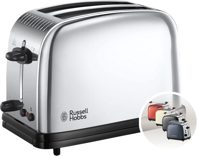 Klassiek Tosti Apparaat met Hoge Capaciteit 1670W