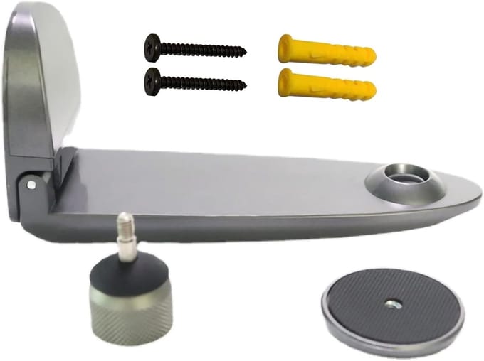 Projector Muurbeugel - Projector Hanger - Thuisbioscoop - Verstelbaar Aluminium - 5kg Capaciteit - Grijs