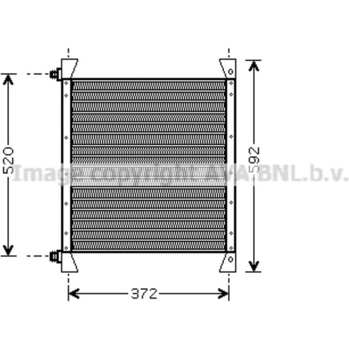 Condensator, airconditioning HIGHWAY AUTOMOTIVE VL5029