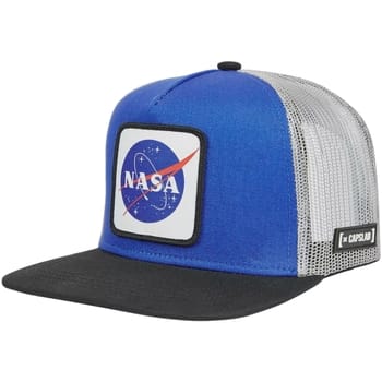 Capslab Space Mission NASA Snapback Cap, Mannen, Blauw, Pet, maat: One size