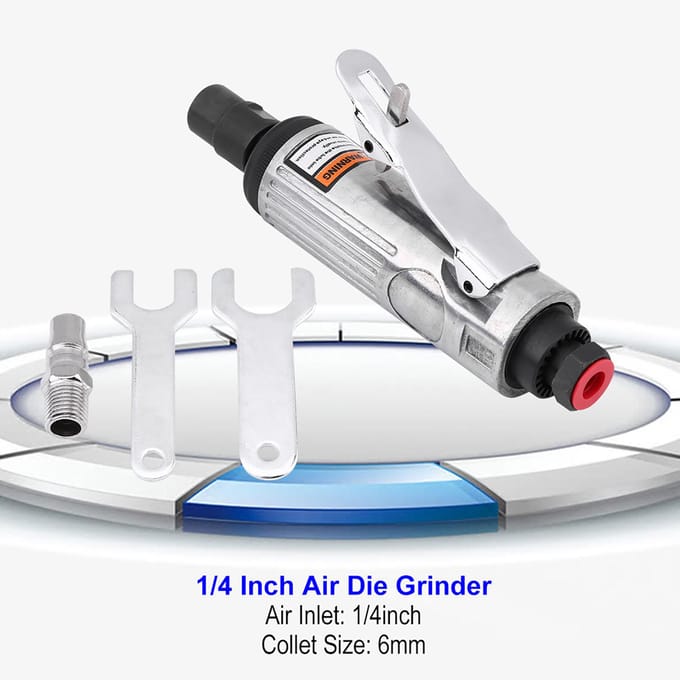 36mm Pneumatische Lucht Dremel Slijpset Polijsten Graveren Gereedschap 90PSI
