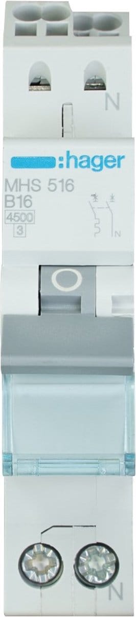 Hager QuickConnect Circuit Breaker - MHS516 - E2ZS2