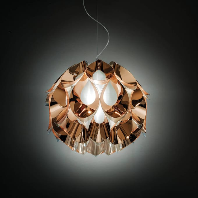 Slamp Flora - design hanglamp, koper, 50 cm