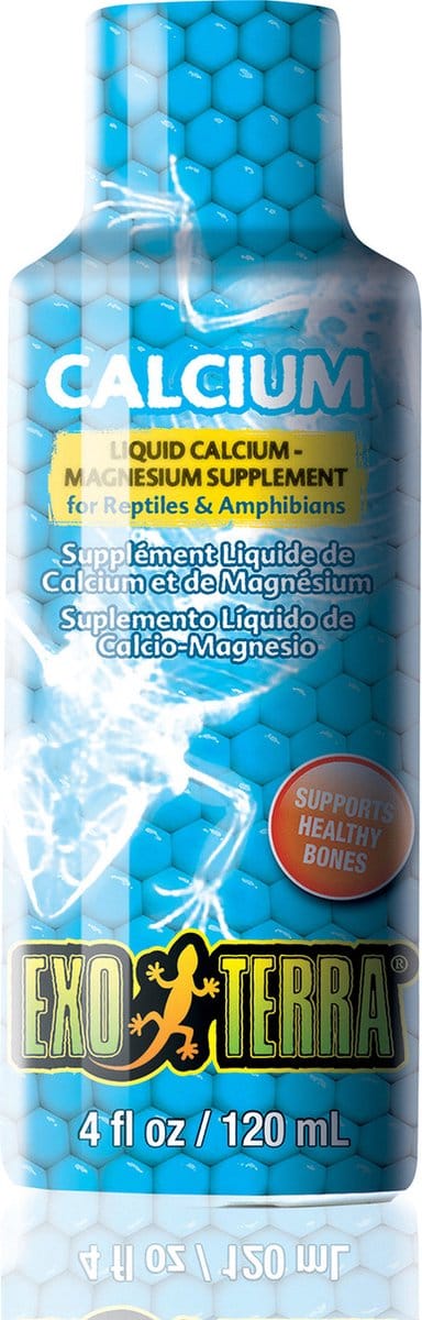 Exo Terra Calcium Supplement - Supplement - 120 ml