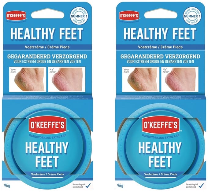 O'Keeffe's Voetcreme Healthy Feet Pot - 2x 96g