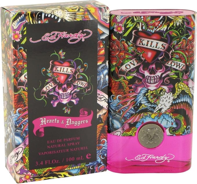 Ed Hardy Hearts & Daggers Women - 100 ml - Eau De Parfum