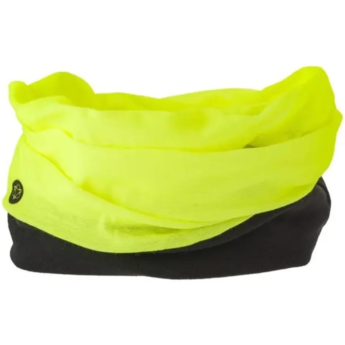 AGU Essential - Fiets col - Halsbescherming - Primaloft - Naadloos - Unisex - Geel - One size