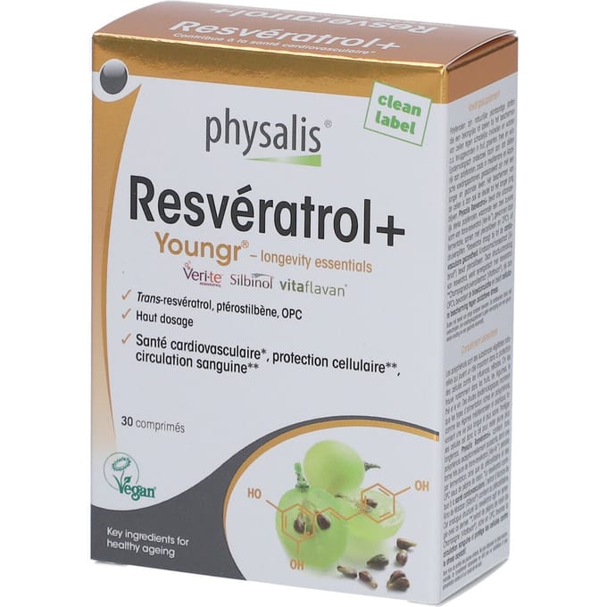 Physalis Resveratrol+ 2x15 Gecomprimeerde tabletten