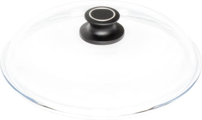 AMT Gastroguss Glazen deksel Ø 28 cm met dekselknop